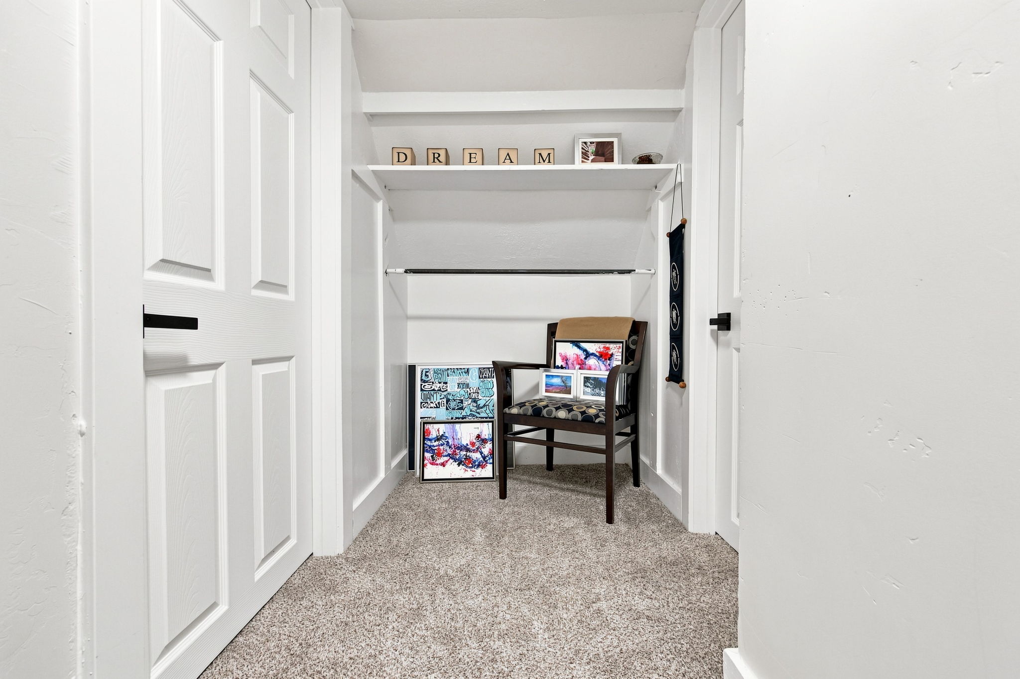 Nook/Closet at top of Stairs