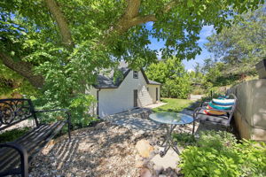 Shaded, Second Patio