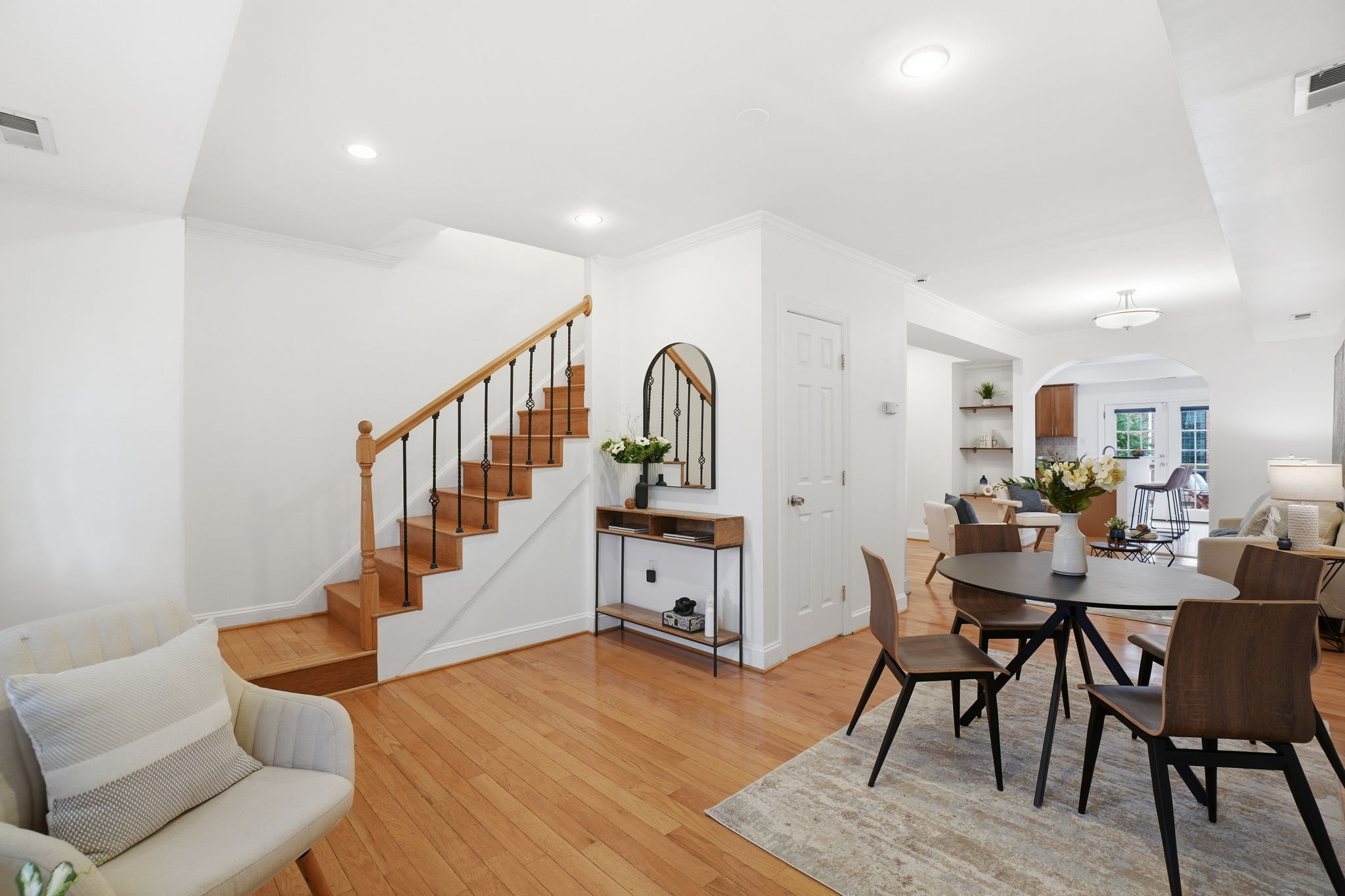 Entryway with Coat Closet
