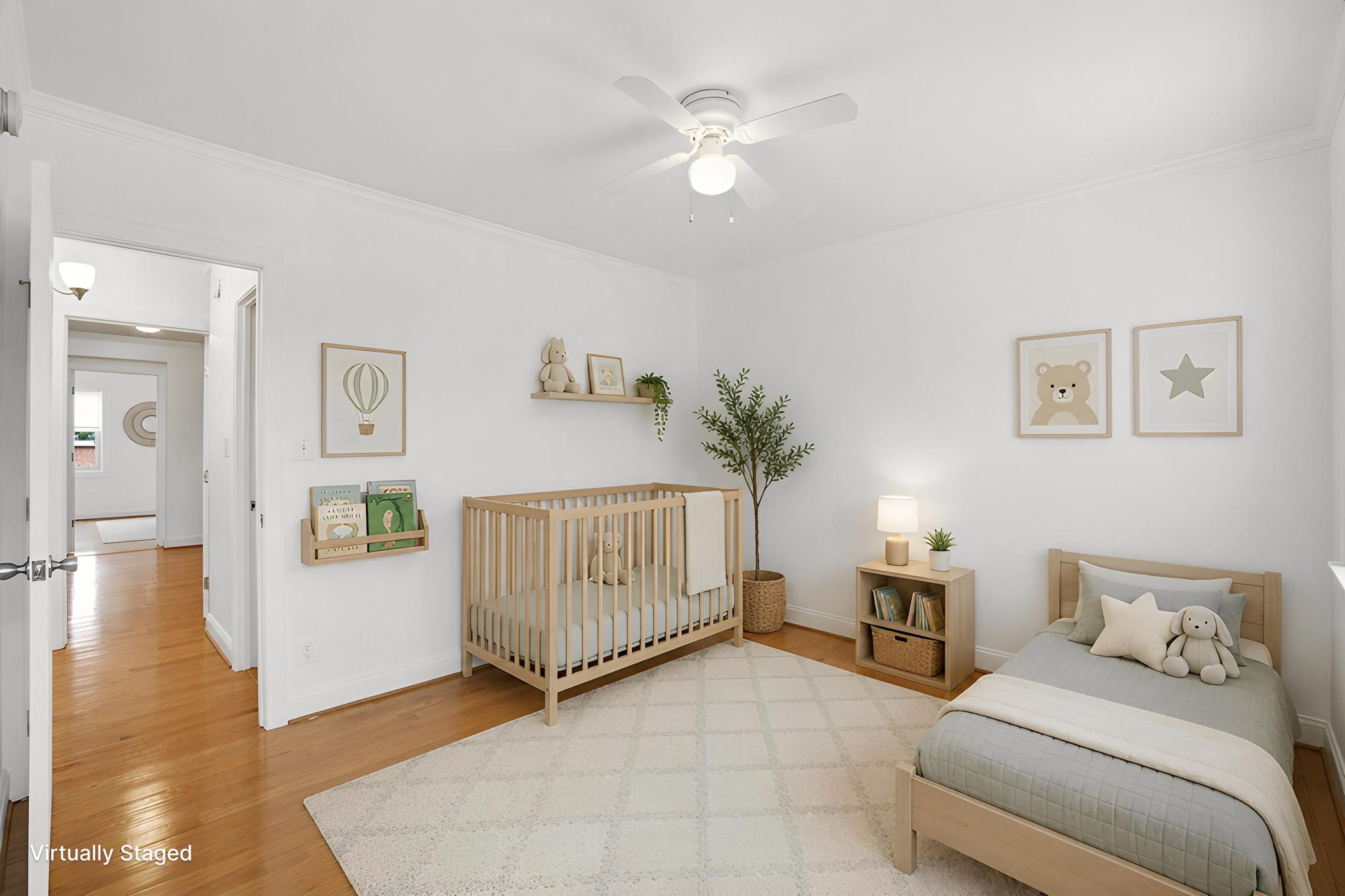 Bedroom #2 (Virtually Staged)