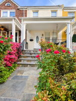 Front Entry with Roses