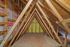 Walk-in Attic Storage