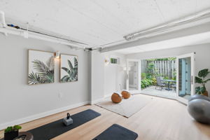 Yoga / Exercise Room OR Bedroom w/Patio