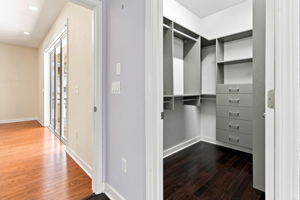 Walk in closet