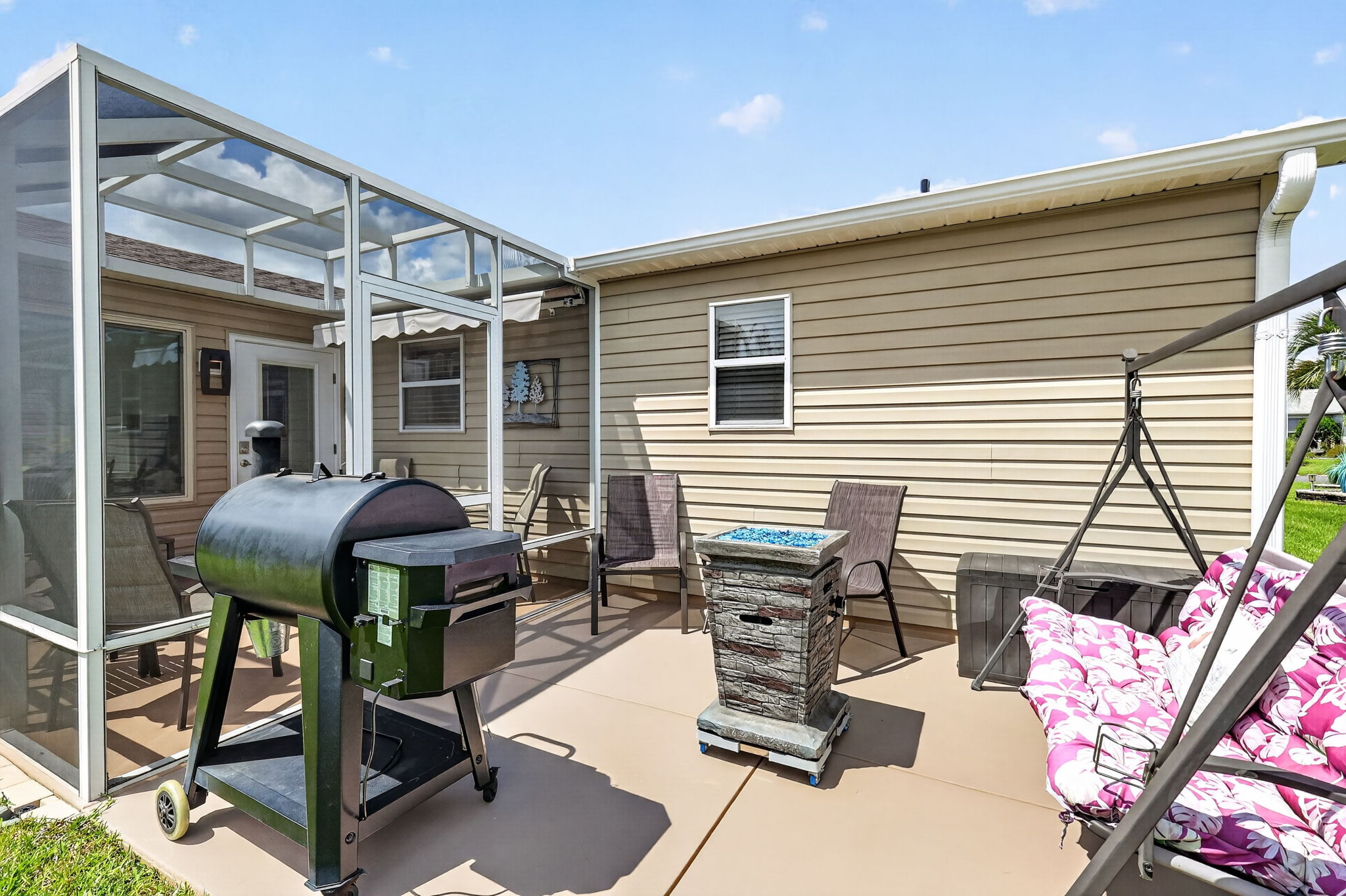 Rear Patio