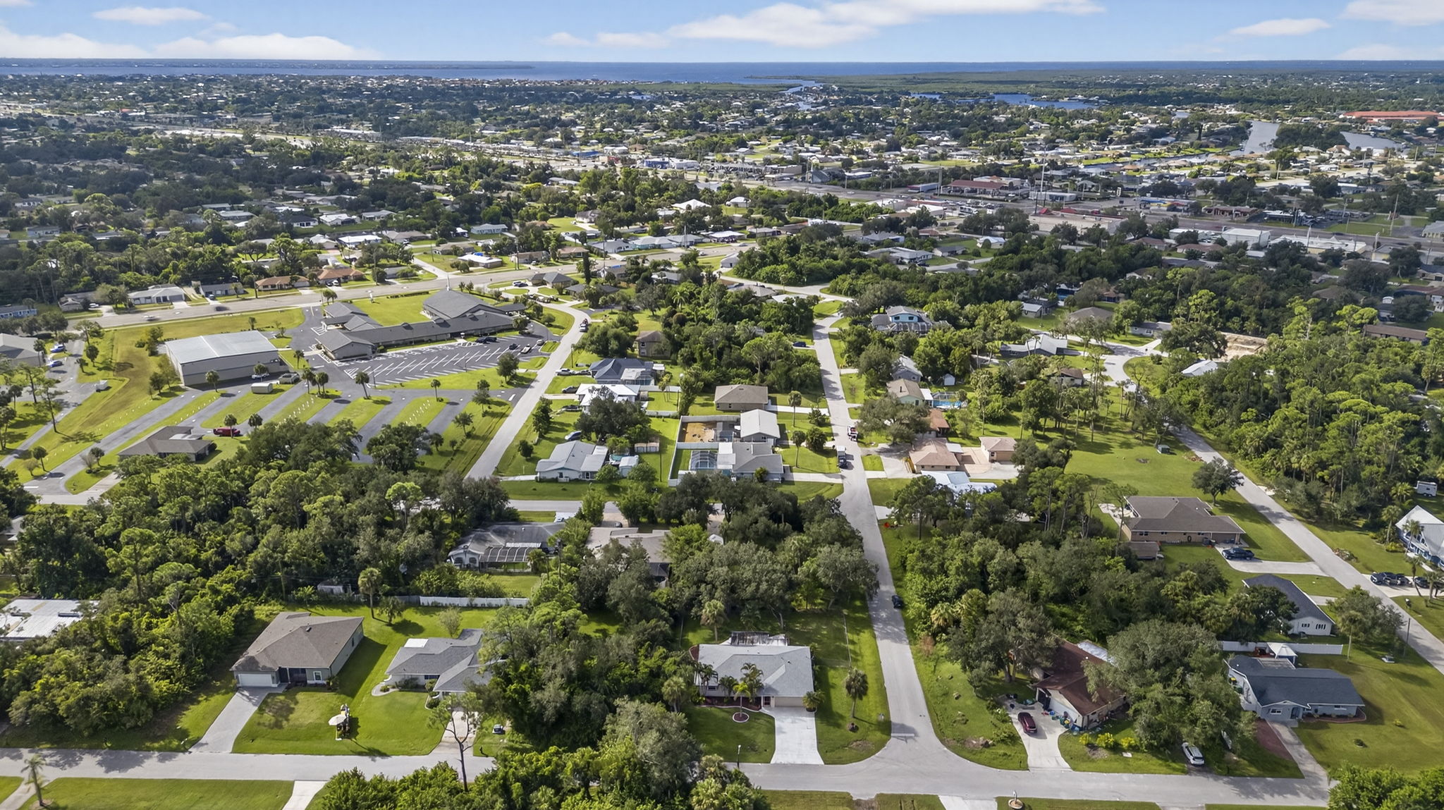 Aerial Front Exterior 3