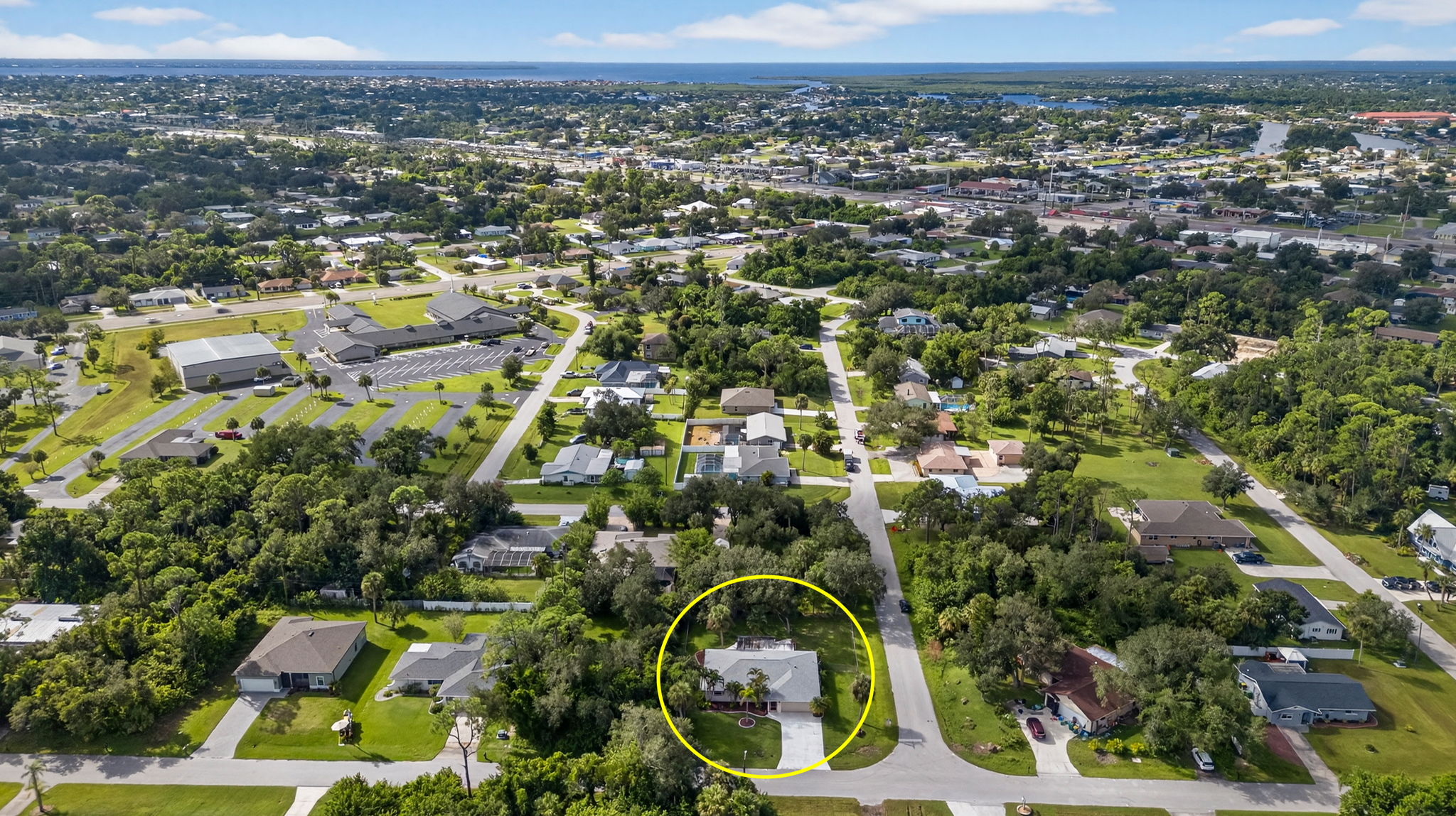 Aerial Front Exterior 3 - circle