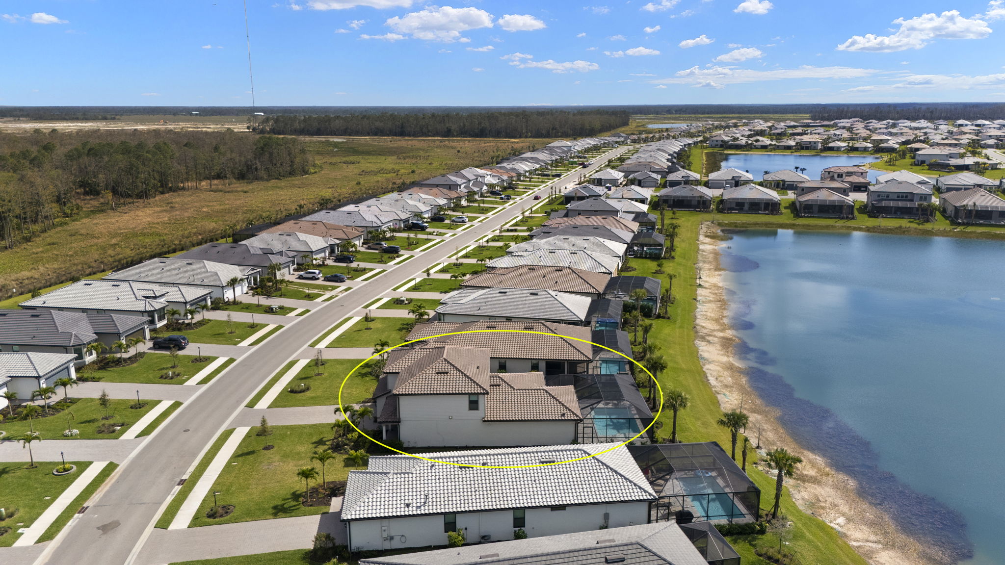 Aerial View 2 -Circles