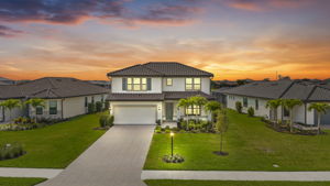 Aerial Front Exterior 1 of 2 -Dusk