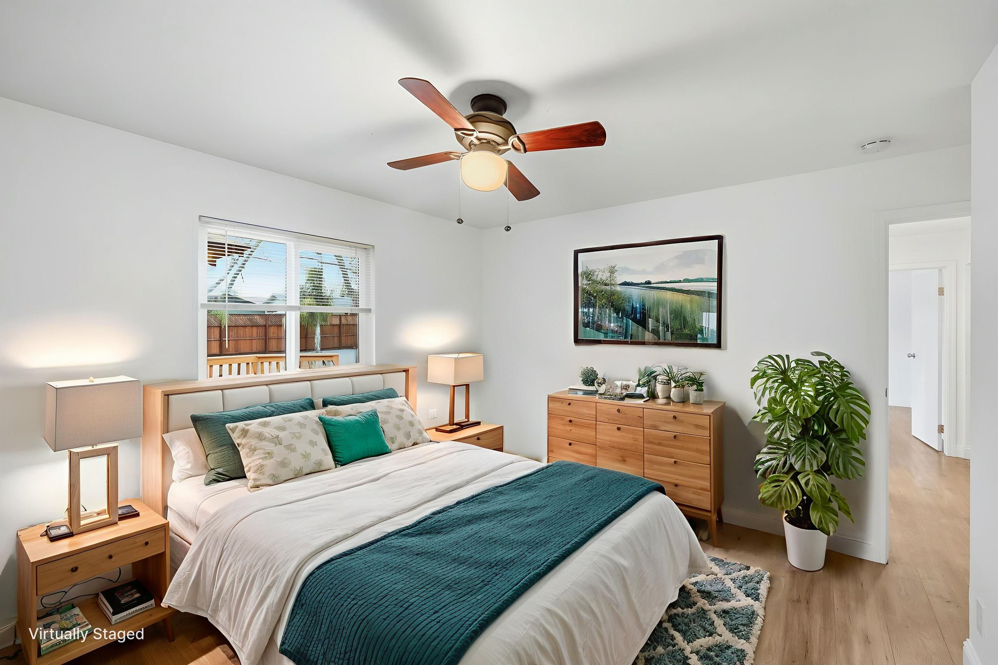 bedroom #1 virtually staged