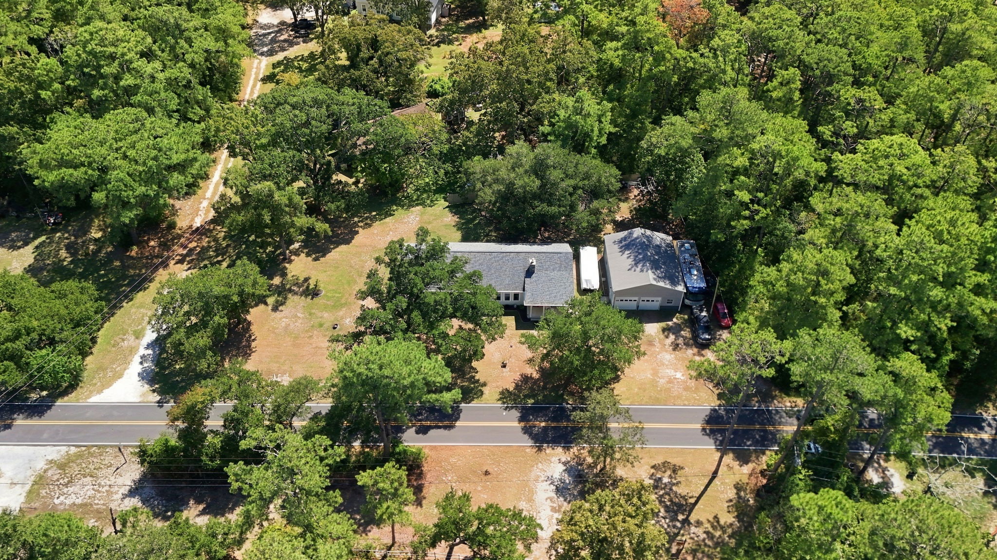 Aerial of the Property