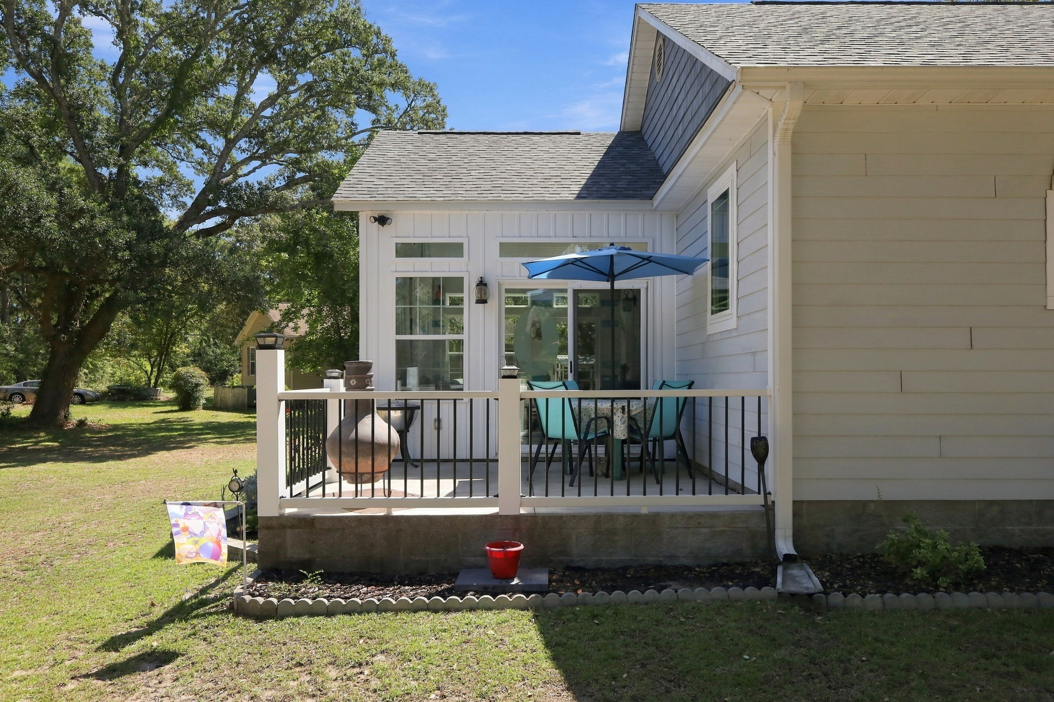 Open Deck off the Sunroom
