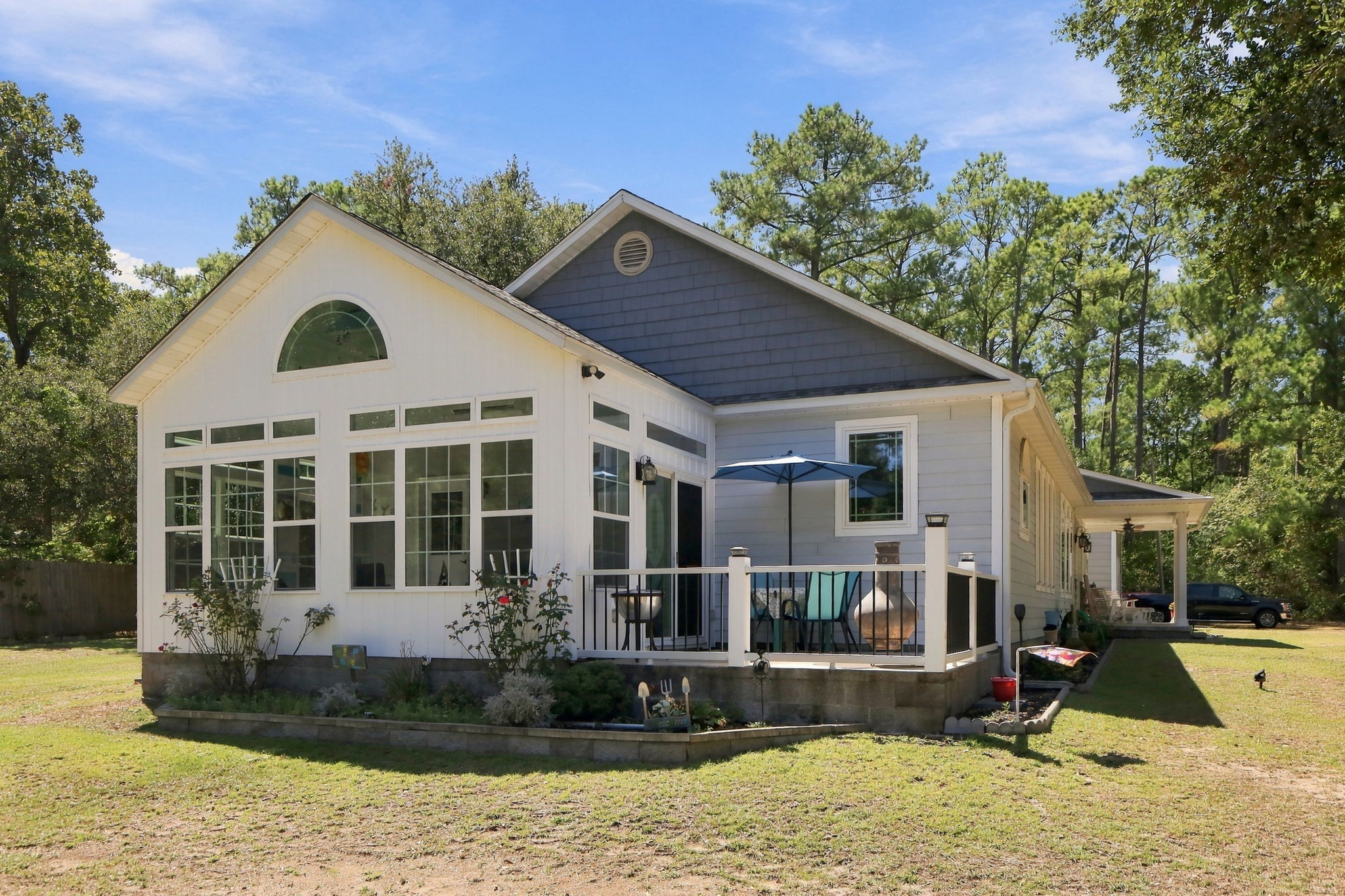Sunroom and Deck