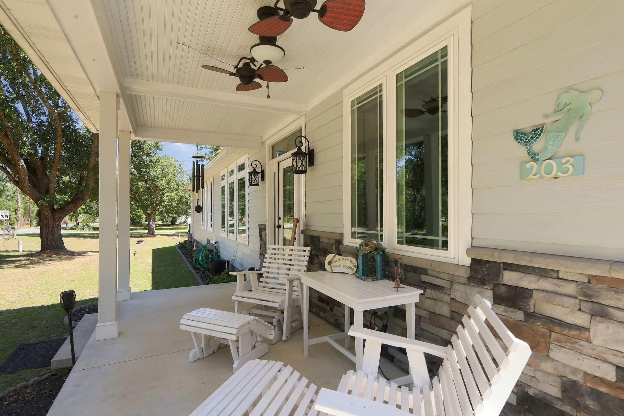Covered Front Porch