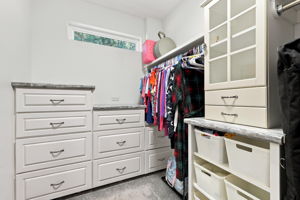 Walk in Closet w/ Built-Ins