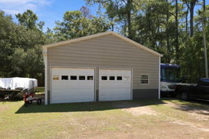 Huge 2 Car Garage w/ Workshop & Storage