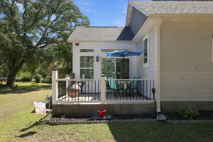 Open Deck off the Sunroom