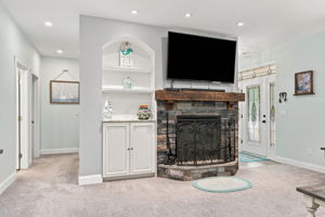 Fireplace in Great Room
