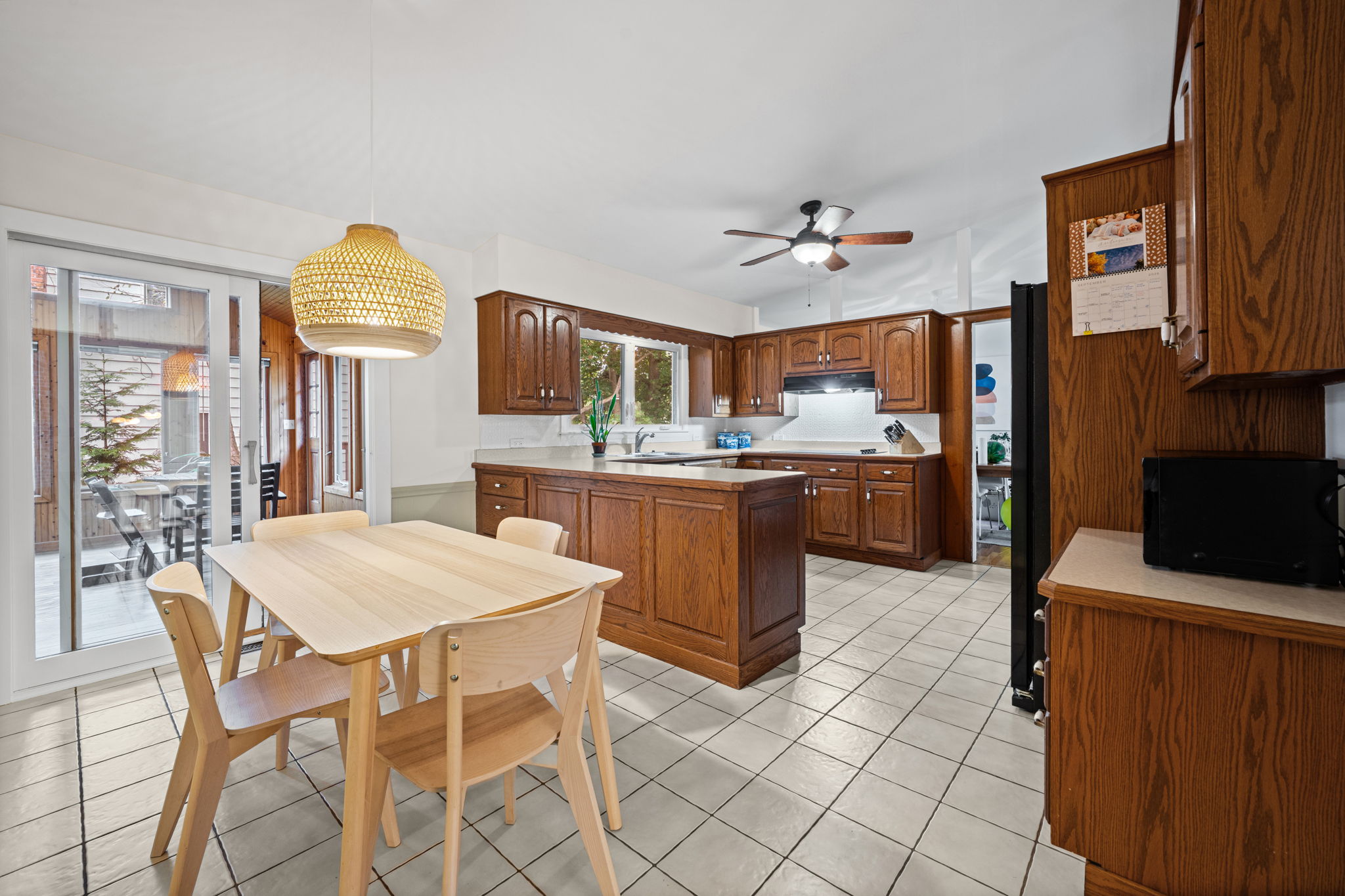 Eating Area and Kitchen