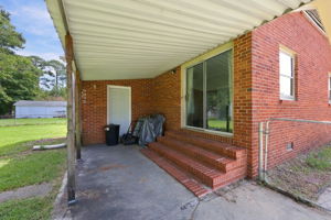 Covered Patio and Laundry/Utility Room