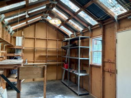 Wired Outbuilding w/ Shelving