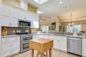 Granite Countertops and Stainless Steel Appliances