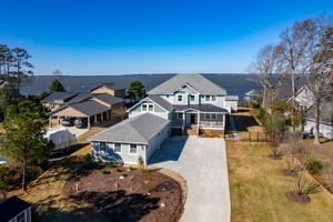 2032 Martins Point Rd | Aerial Front
