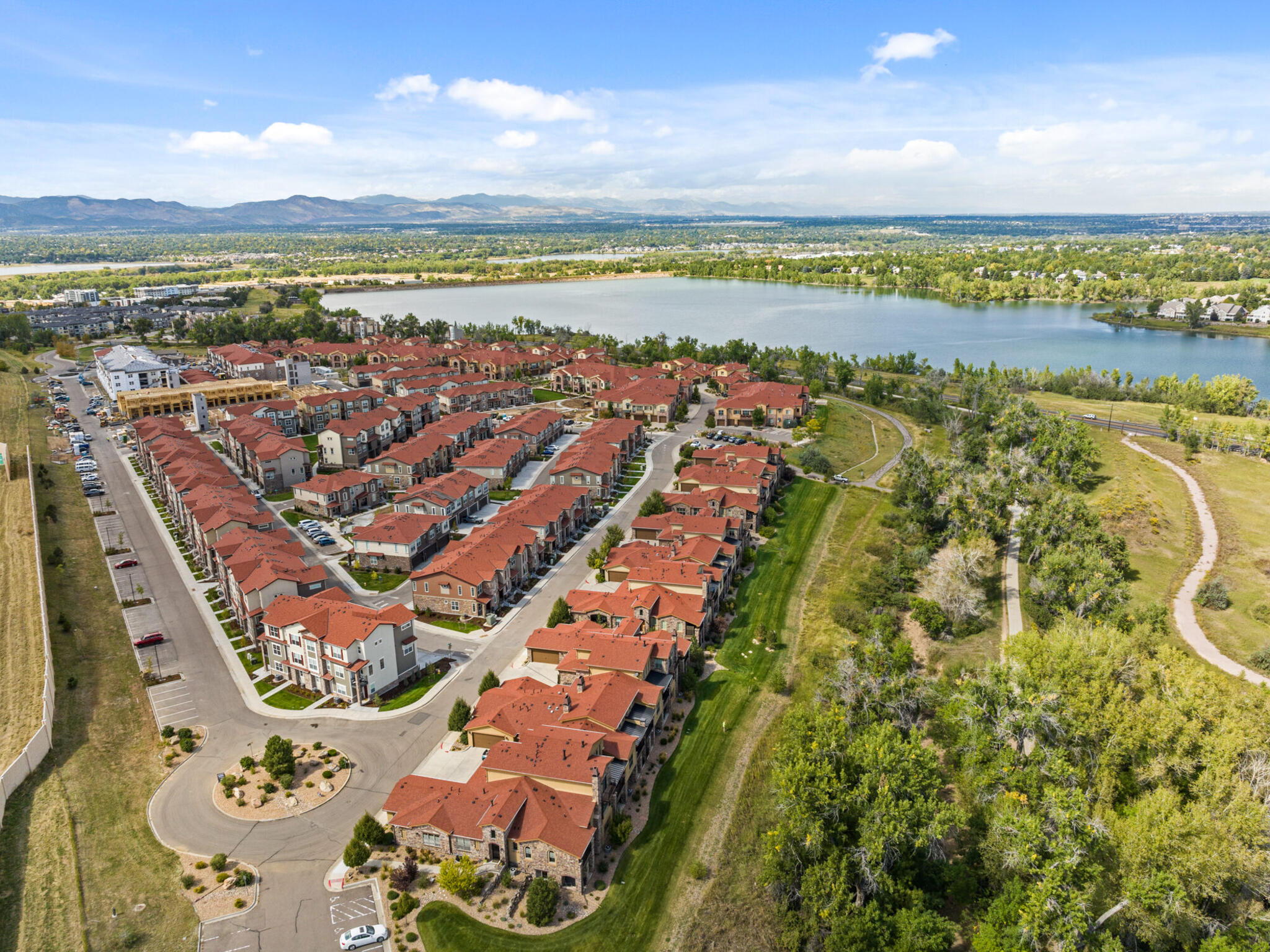 Aerial View during Spring, Summer & Fall