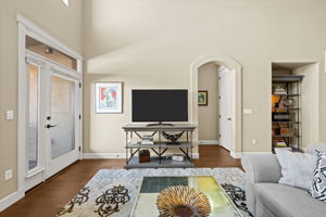 Living Room with door to Deck