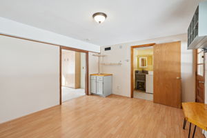Bonus Room in the lower level walks out to a patio