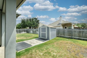 Back Yard/Shed