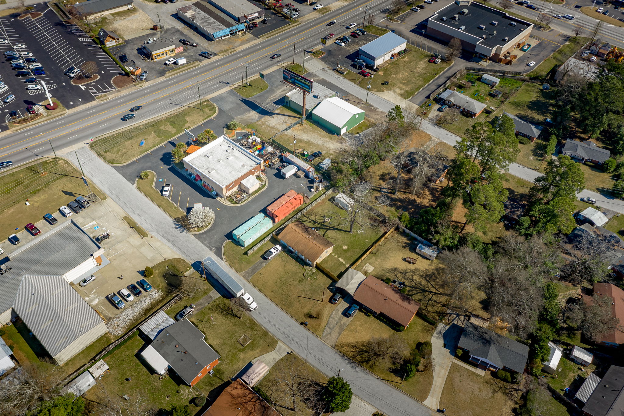 Aerial View Of Home