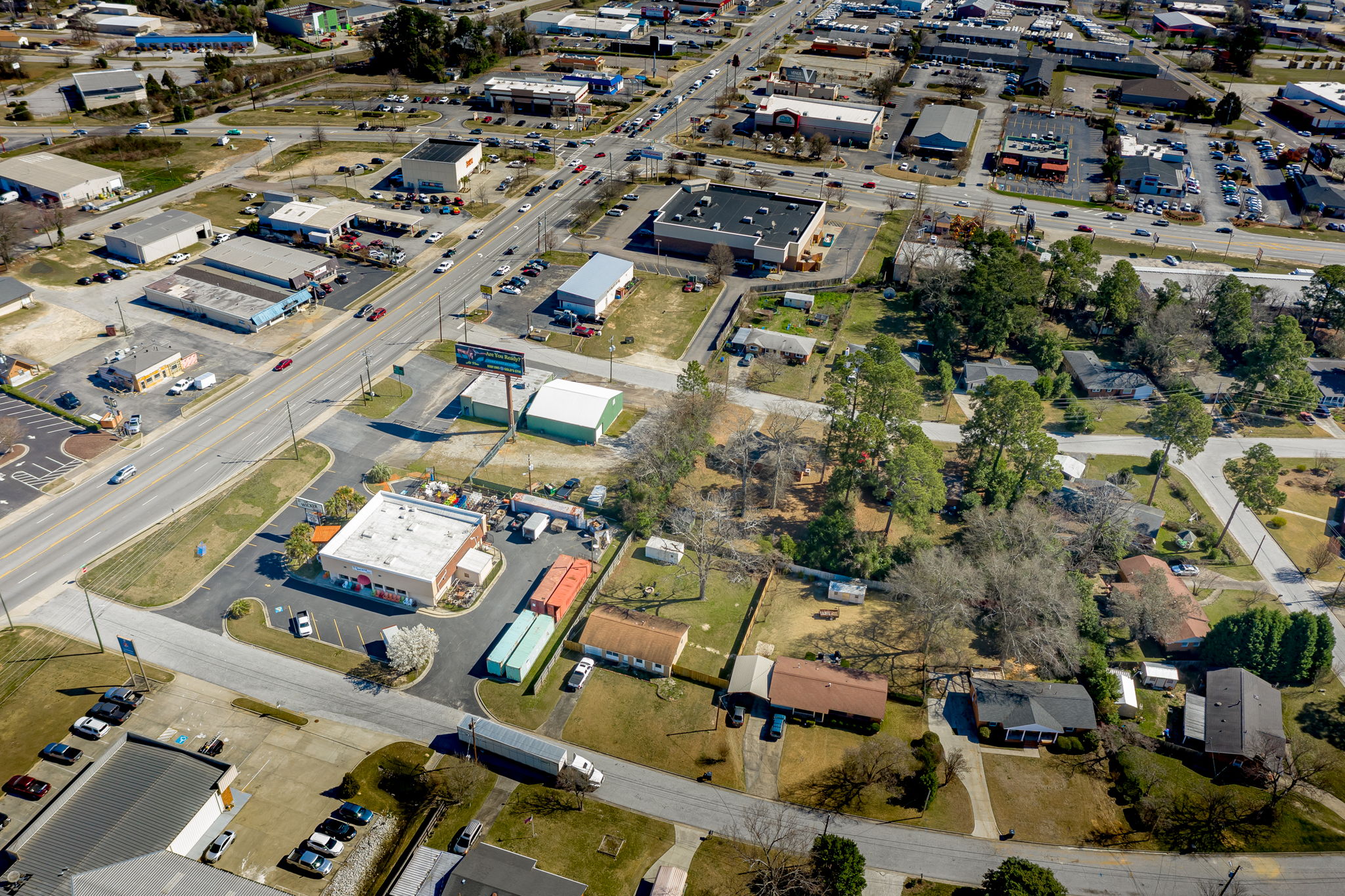 Aerial View Of Home