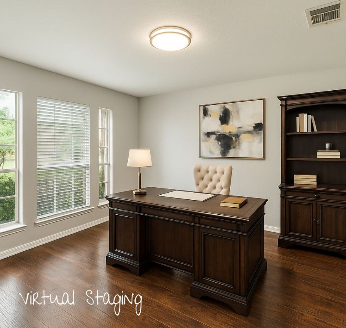 The Room is great for a Study or Flex space!