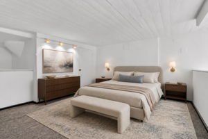 Loft Bedroom Virtually Staged