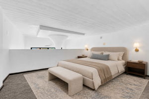 Loft Bedroom Virtually Staged