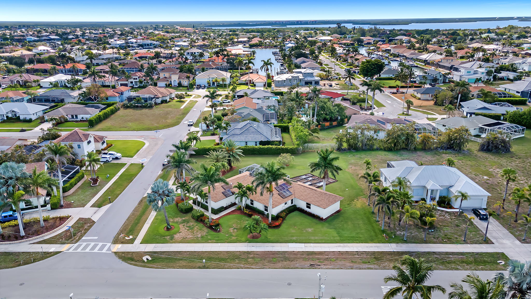 Aerial Front Exterior 1