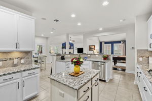 Custom Cabinets & Granite