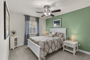 Bedroom 3 w/ Walk-in Closet