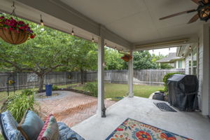 Patio with Lights