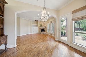 Kitchen to Family Room