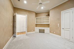Living area off of guest suite