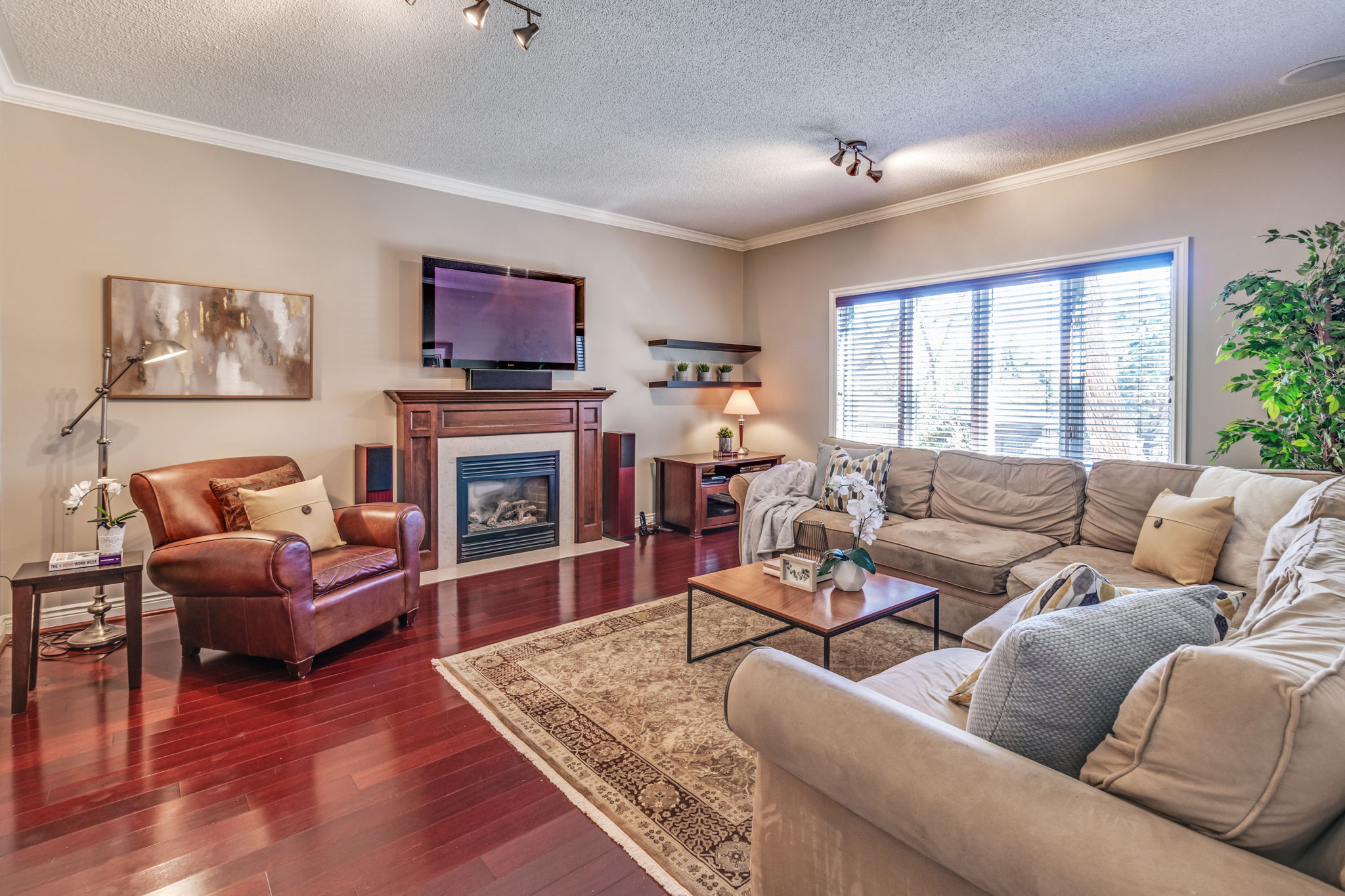 Family Room with Gas Fireplace