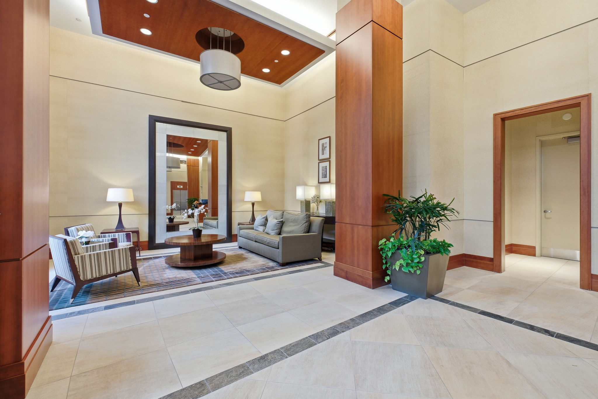 showcasing cathedral ceilings with