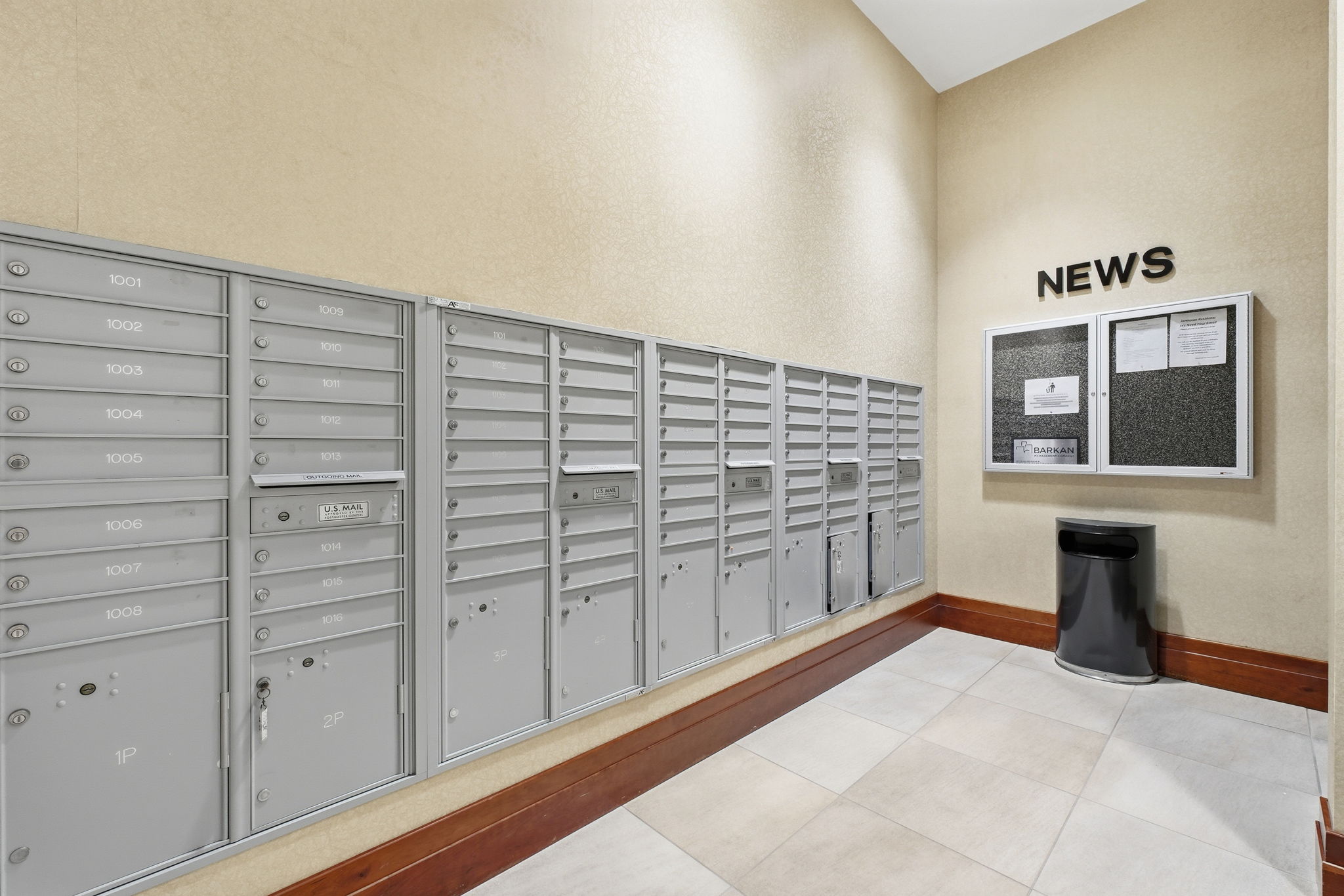 Mail room