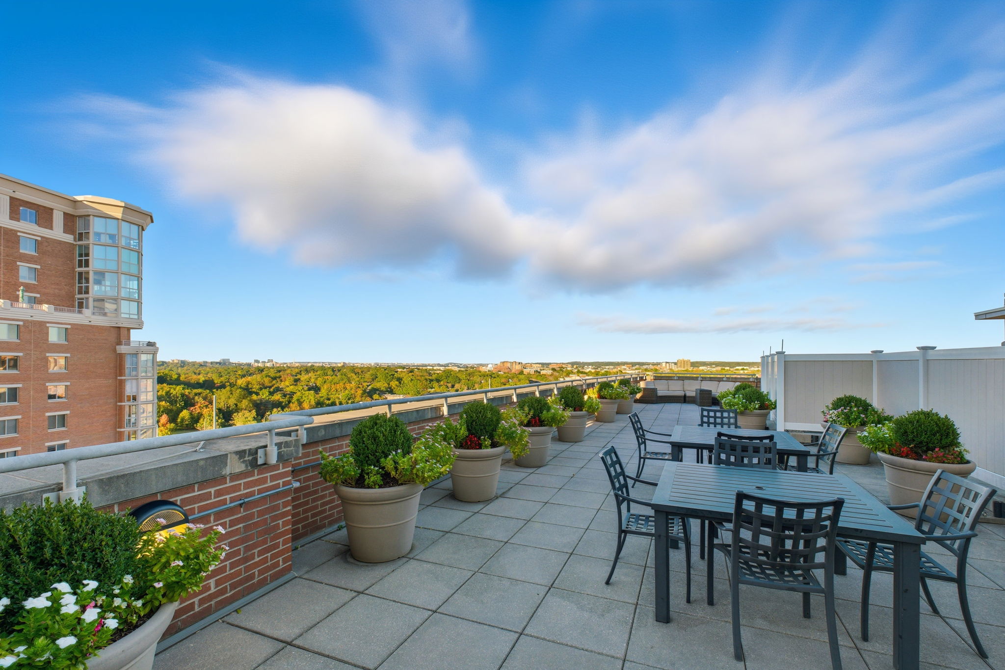 Rooftop terrace
