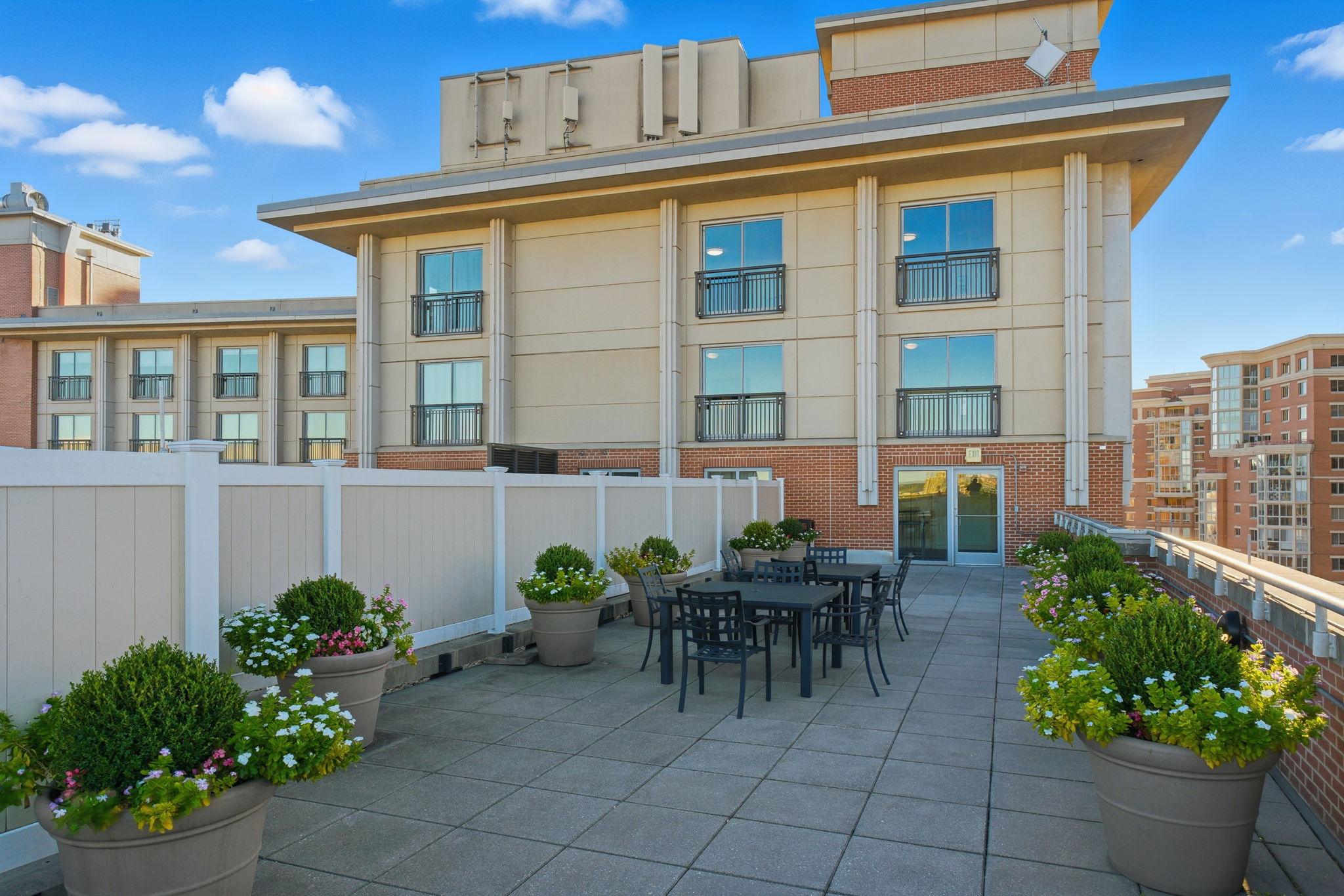 Rooftop terrace