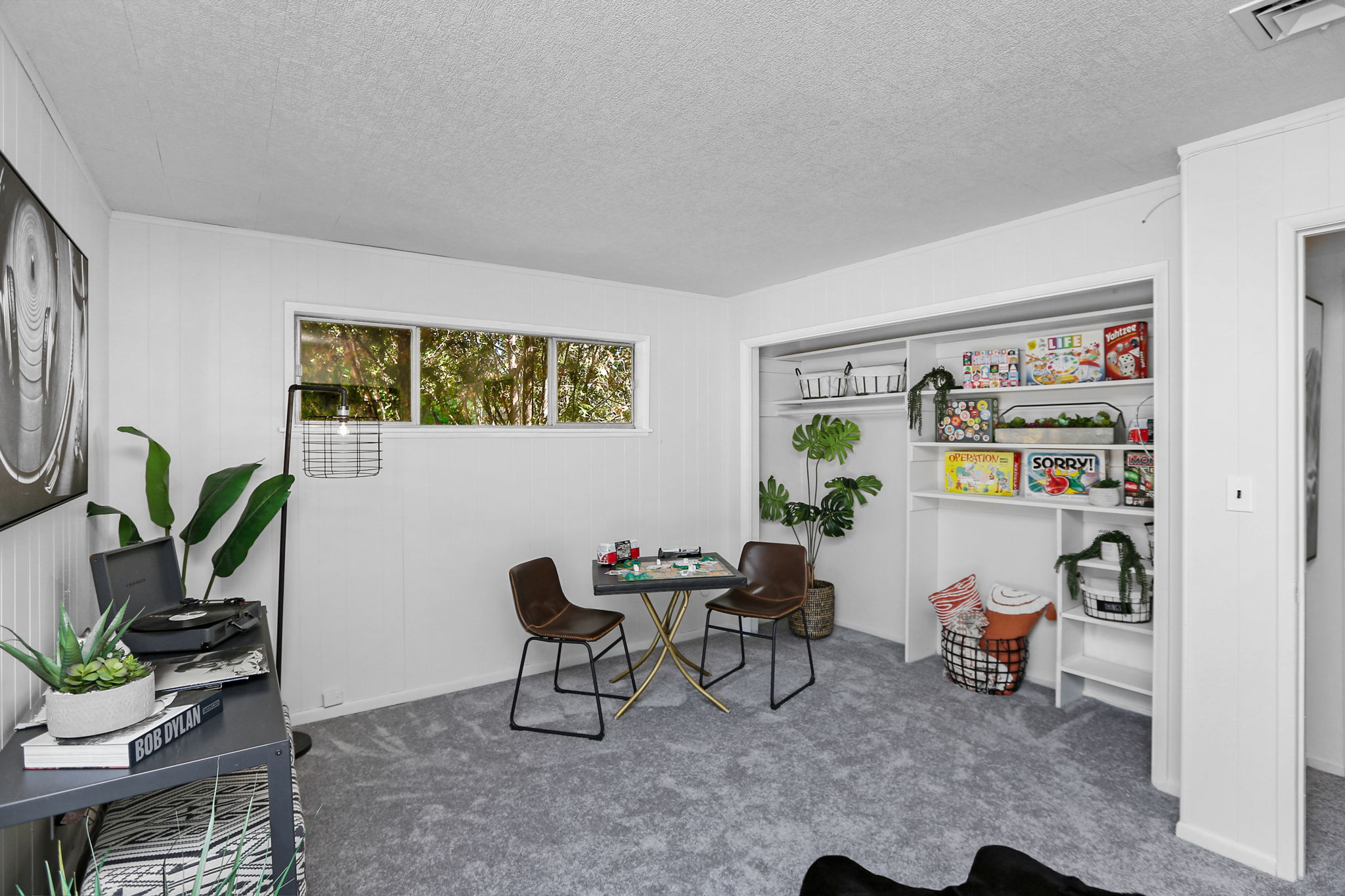 Staged as Family Room