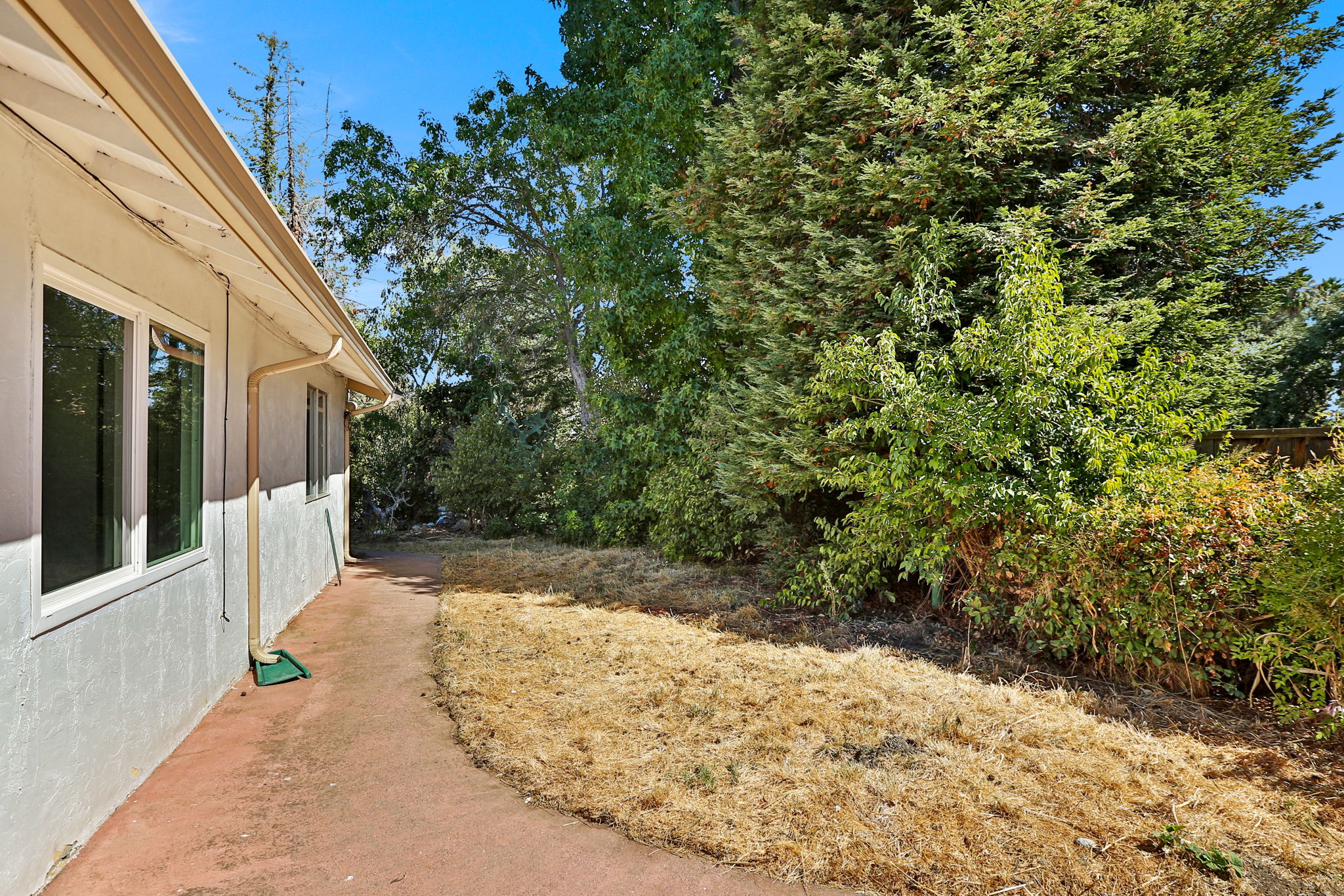 Side Yard Off Dining Area