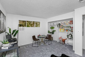 Staged as Family Room
